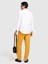 Keten Pamuk Karışımlı Slim Fit Gömlek Erkek Beyaz Gömlek - 324P59A2SQ03G 1