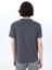 Bisiklet Yaka Baskılı Antrasit Erkek T-Shirt M5SM-TST1286 5