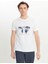 Bisiklet Yaka Baskılı Beyaz Erkek T-Shirt ACE091252393_BYZ 1