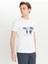 Bisiklet Yaka Baskılı Beyaz Erkek T-Shirt ACE091252393_BYZ 3