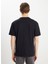 Bisiklet Yaka Siyah Erkek T-Shirt MW7NM203877001 Relaxed Fit Small 5