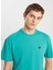 Bisiklet Yaka Yeşil Erkek T-Shirt MW7NM203877577 Relaxed Fit Small 4