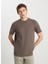 Bisiklet Yaka Haki Erkek T-Shirt W2510718801 Haki T-Shirt 3