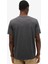 Bisiklet Yaka Gri Erkek T-Shirt M1012218A-04A_WORKWEAR Embossed Rel 3