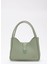 Mint Yeşil Shk79 Deri Düğme Detaylı Çıtçıtlı Makyaj Çantalı Kol Ve Omuz Çantası E:30 U:22 G:10 4
