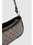 Farme Monogram Gri Baget Ve Çapraz Çanta 4