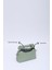Mint Yeşil Shk24 Soft Deri Düğüm Detaylı Zincir Askılı El Ve Omuz Çantası U:14 E:22 G:8 Cm 5