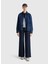Oversized Koyu Mavi Kadın Ceket 296XDN07R 1