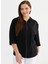 Normal Siyah Kadın Ceket 25YSL1481-BB 2
