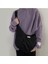 Luna Bag Siyah Çıtçıtlı Çanta Ayarlanabilir Çapraz Askılı Omuz Ve Kol Çantası 2