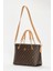 Kahve Monogram Kadın Omuz Çantası 05PO22Y1561 3