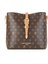 Kahve Monogram Kadın Omuz Çantası 05PC24K24104 4
