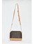 Kahve Monogram Kadın Omuz Çantası 05PO22Y1529 5