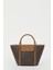 Kahve Monogram Kadın Omuz Çantası 05PO23Y1717 2
