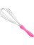 Paslanmaz Çelik Plastik Saplı El Çırpıcısı (Blender) (1, Pembe, 3'lü Set) 3