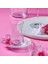 Sakura 110 ml 4 Parça 2 Kişilik Cam Çay Takımı 9-01110466 2