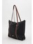 Kadın Şeritli Shopper Omuz Çantası Boris 3