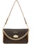 Kahve Monogram Kadın Omuz Çantası 05PC24K24107 4