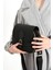 Kadın Siyah 3 Bölmeli Kolon Askılı El Ve Omuz Çantası 2