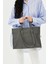 Paraşüt Kumaş Shopper Amelia Kadın Kol Çanta Gri 5