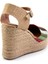 Kalın Çizgili Kadın Espadril K01874414604 3