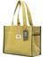 Fıstık Yeşili Moyen Waxed Canvas Tote Bag Mumlu Kanvas Kadın Omuz Çantası 1
