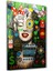 Queen Of Pop - Iconic Graffiti Cam Duvar Tablosu 1