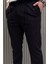Bel Bağcıklı Düz Paça Erkek Jogger Pantolon P-00015473 4