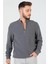 Erkek Fermuarlı Cepli Sweatshirt P-00005335 1