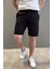 Bel Bağcıklı Fermuarlı Erkek Şort P-00015479 1