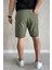 Bel Bağcıklı Fermuarlı Erkek Şort P-00015479 3