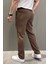 Bel Bağcıklı Düz Paça Erkek Jogger Pantolon P-00015473 3