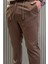 Bel Bağcıklı Düz Paça Erkek Jogger Pantolon P-00015473 4