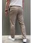 Bel Bağcıklı Düz Paça Erkek Jogger Pantolon P-00015473 3