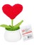 Birlik Toys Fl-7 12Lİ Kroşe Örgü Saksıda Kalp -Birliktoys 1