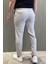 Bel Lastikli Fermuarlı Erkek Jogger Pantolon P-00015482 3
