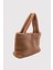 Vizon Kadın Shopper Peluş El Ve Omuz Çantası 3