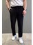 Bel Lastikli Fermuarlı Erkek Jogger Pantolon P-00015482 1
