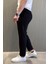 Bel Lastikli Fermuarlı Erkek Jogger Pantolon P-00015482 2