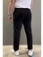 Erkek Bel Lastikli Bağcıklı Jogger Pantolon P-00015416 3