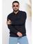 Erkek Polo Yaka Selanik Sweatshirt P-00012640 1