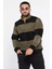 Polo Yaka Yarım Fermuarlı Polar Erkek Sweatshirt P-00012952 1