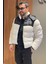 Erkek Astarlı Kapüşonlu Peluş Şişme Mont P-00013731 1