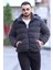 Erkek Astarlı Kapüşonlu Peluş Şişme Mont P-00013731 1