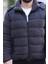Erkek Astarlı Kapüşonlu Peluş Şişme Mont P-00013731 4