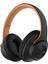 Buff BF16 Bluetooth 5.3 Hoparlör Özellikli Kablosuz Kulak Üstü Kulaklık Black Brown 1