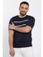Çizgi Detaylı Bisiklet Yaka Erkek T-Shirt P-00009082 5