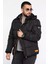 Erkek Kapüşonlu Içi Peluş Mont P-00013137 1