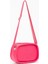 Fuşya Shk62 Tek Bölmeli Deri Ayarlanabilir Askılı Fermuarlı Çapraz Omuz Çantası U:15 E:21 G:7 2