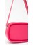 Fuşya Shk62 Tek Bölmeli Deri Ayarlanabilir Askılı Fermuarlı Çapraz Omuz Çantası U:15 E:21 G:7 5